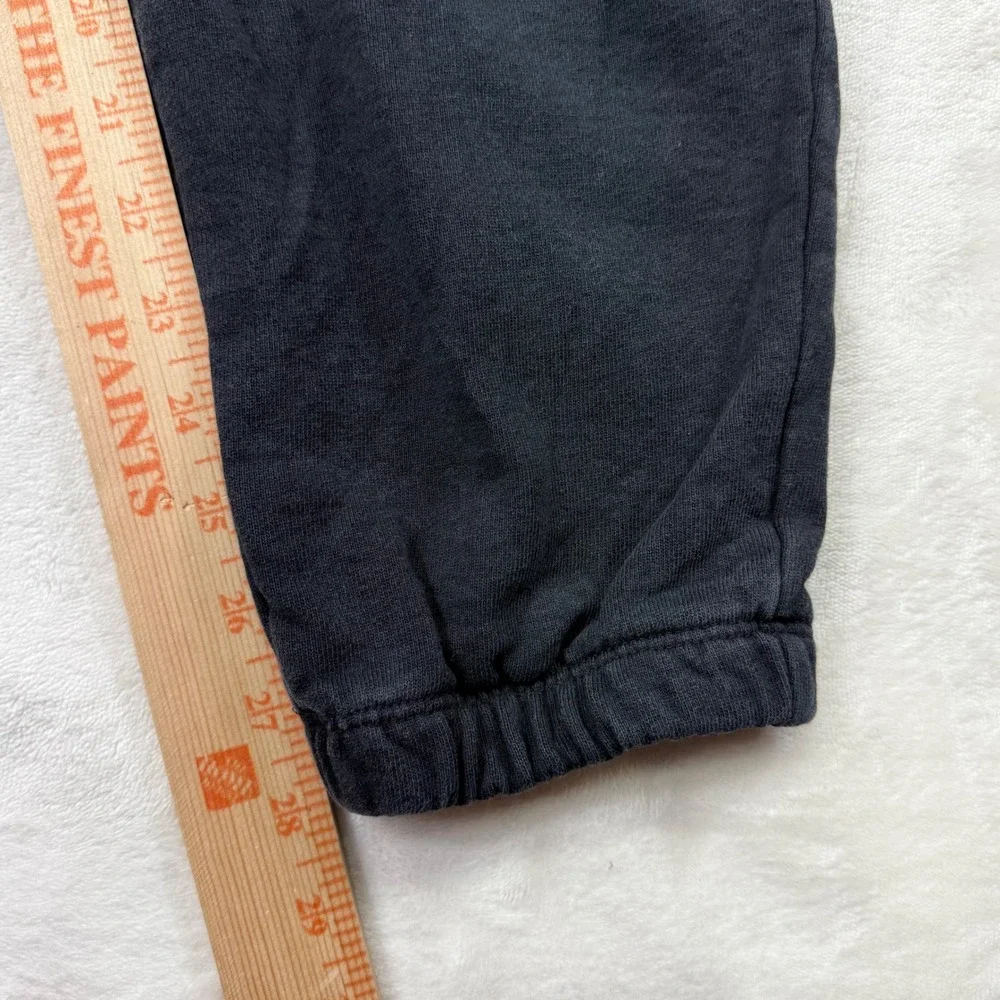 Jordan Flight Essentials Men Black Cotton French Terry Sweatpants Joggers Large